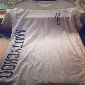 Mattychoo T-shirt Men small (White)